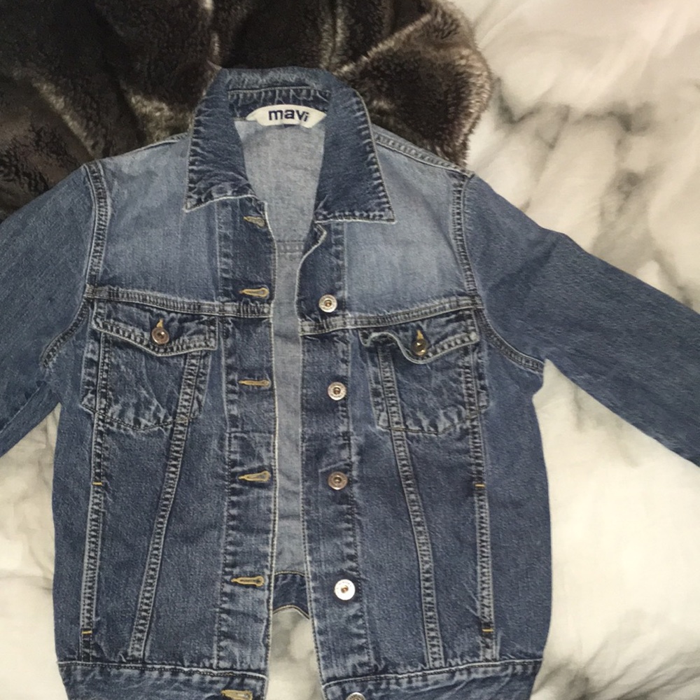 mavi jeans trucker jean jacket